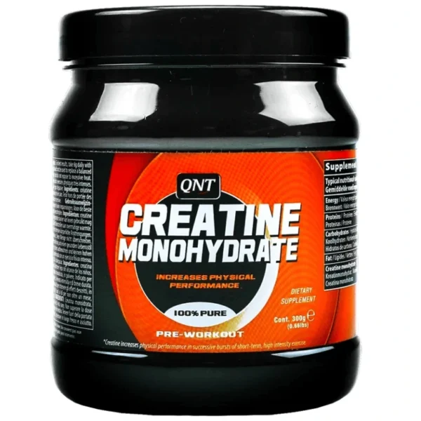 کراتین مونوهیدرات کیو ان تی 300 گرمی | QNT CREATINE