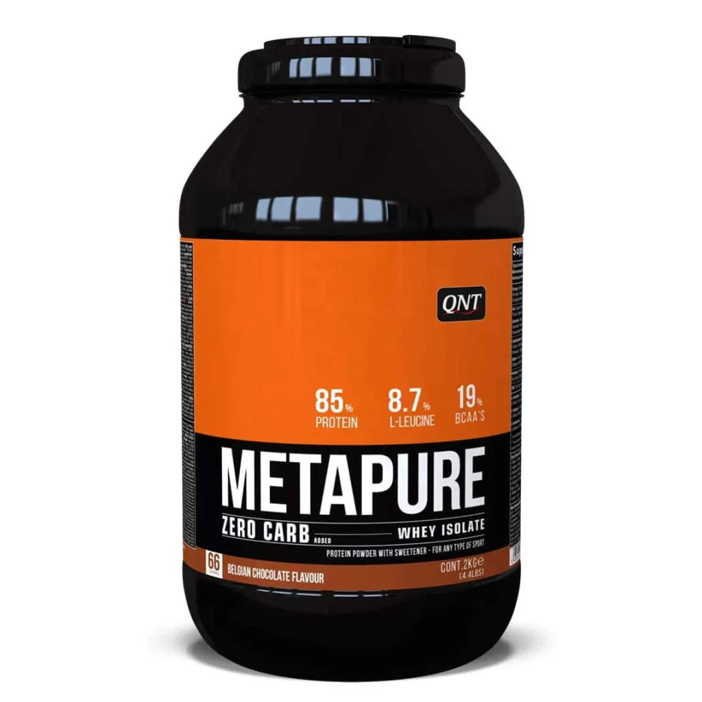 پروتئین وی ایزوله متاپیور شکلاتی | مکمل خالص و بدون لاکتوز با ال-کارنیتین