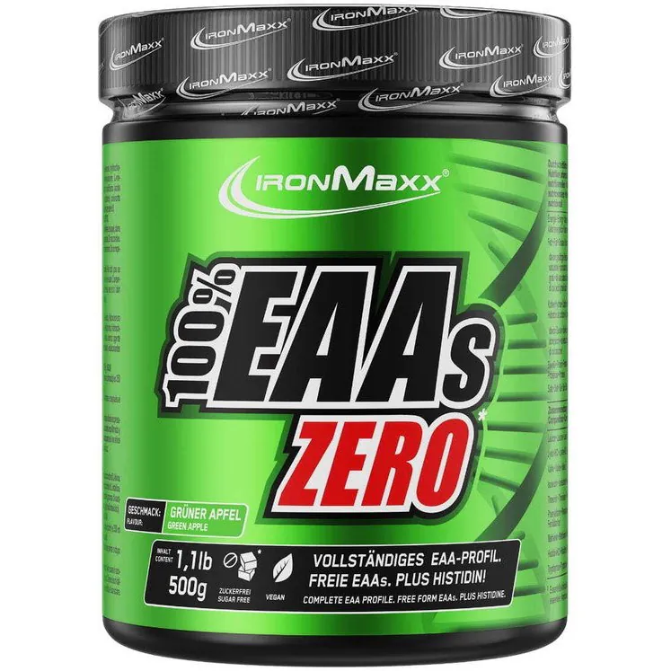 آمینو اسیدهای ضروری آیرون مکس 500 گرمی| IRONMAXX EAAs ZERO