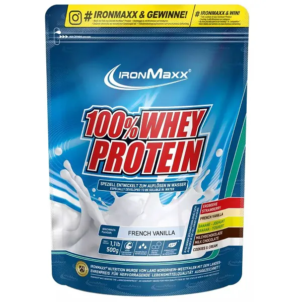 پروتئین وی خالص ۱۰۰٪ آیرون مکس ا 100% WHEY PROTEIN